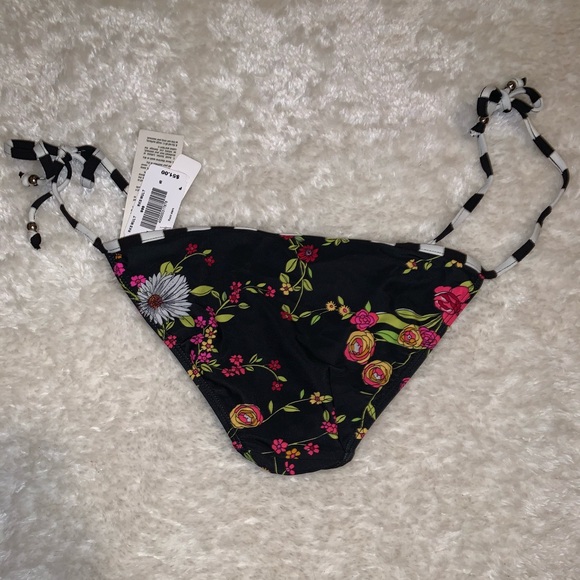 VITAMIN A flower/checkered bikini bottom - Picture 2 of 3